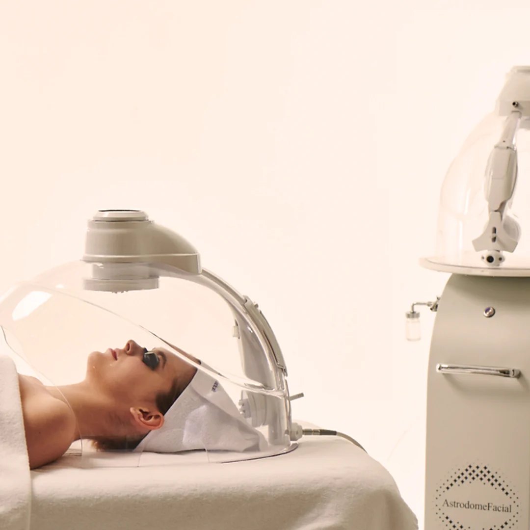 OxygenCeuticals dome with the AstrodomeFacial unit