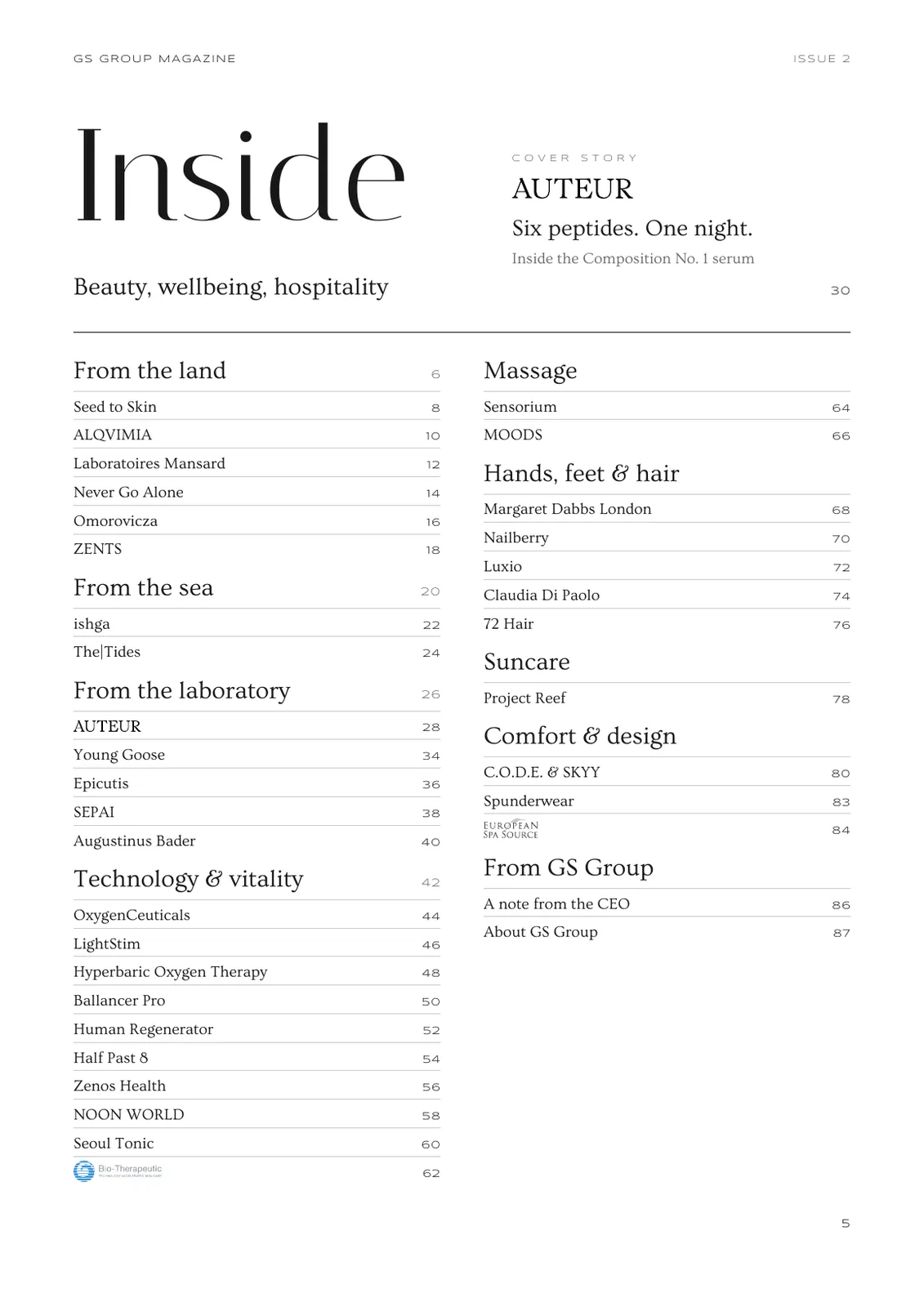 GS Group magazine, Second Edition, page 5