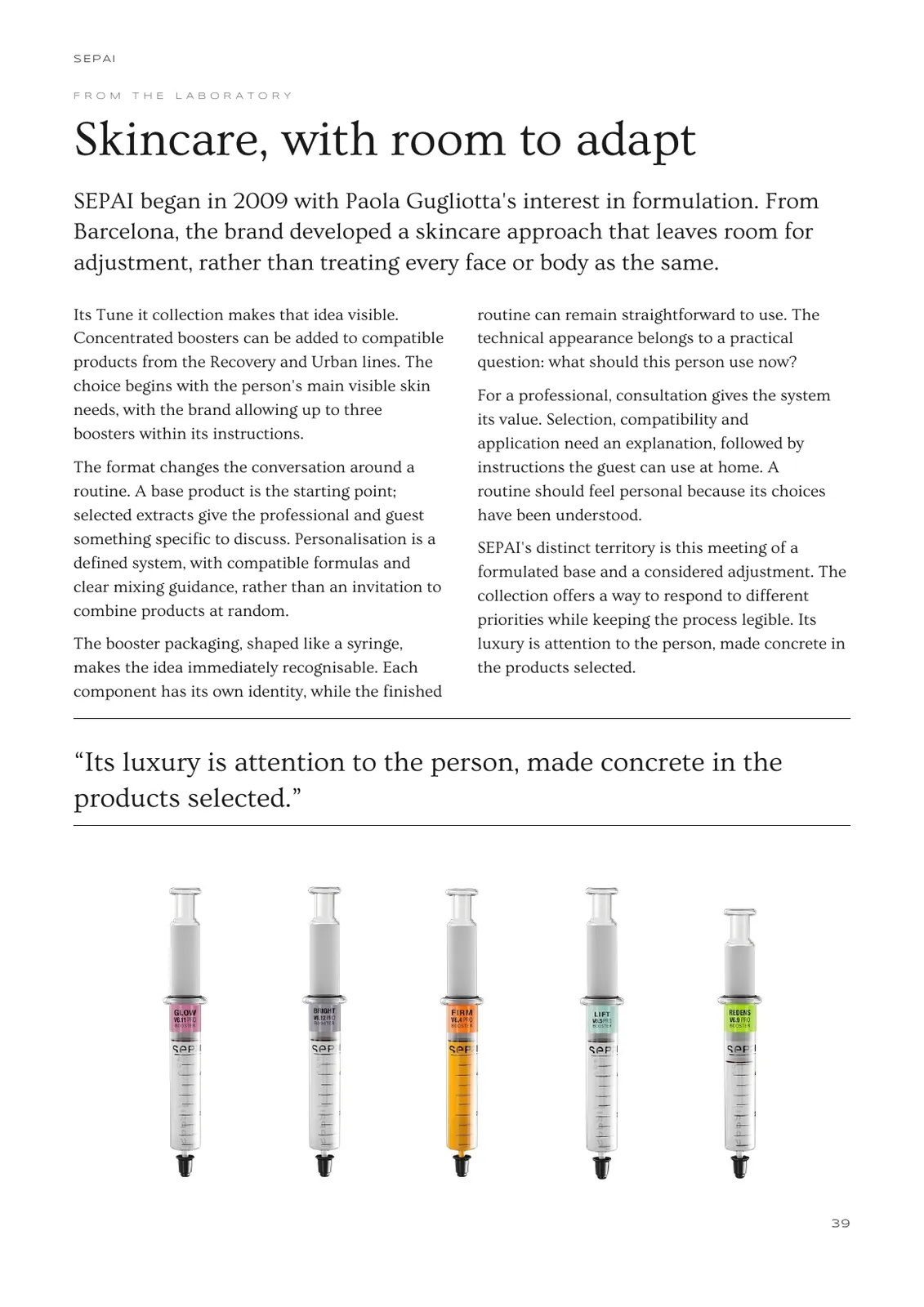 GS Group magazine, Second Edition, page 39