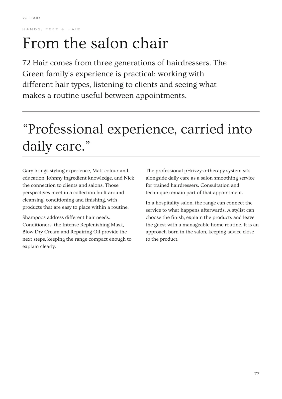 GS Group magazine, Second Edition, page 77
