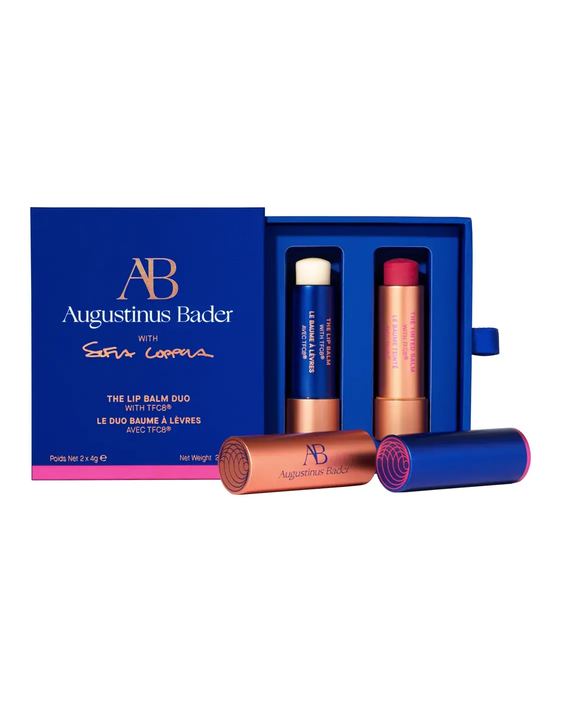 Augustinus Bader The Lip Balm Duo Augustinus Bader The Lip Balm Duo, front view