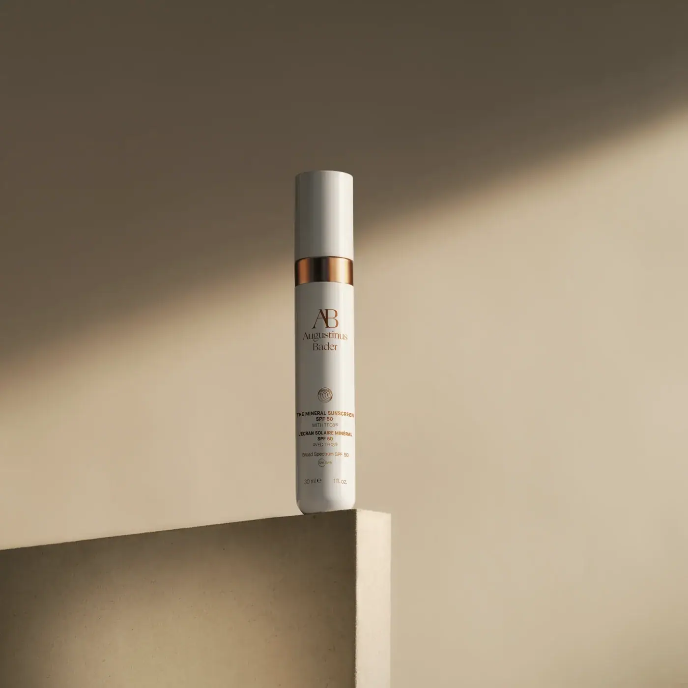 Augustinus Bader The Mineral Sunscreen SPF 50 30ml, packaging view