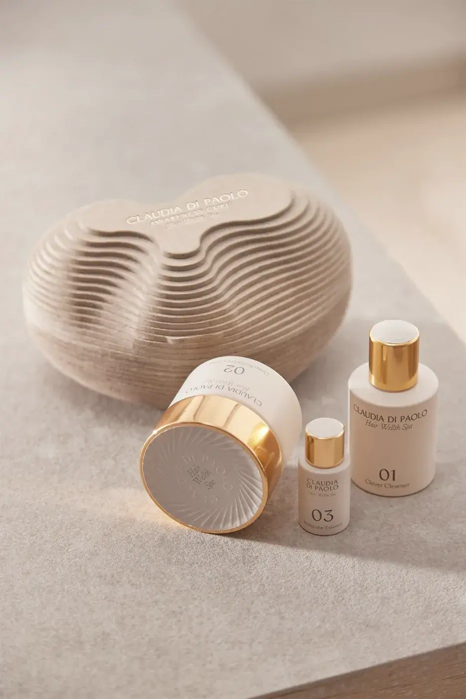 Claudia di Paolo Awareness Cure · Scalp & Hair Recovery, texture view