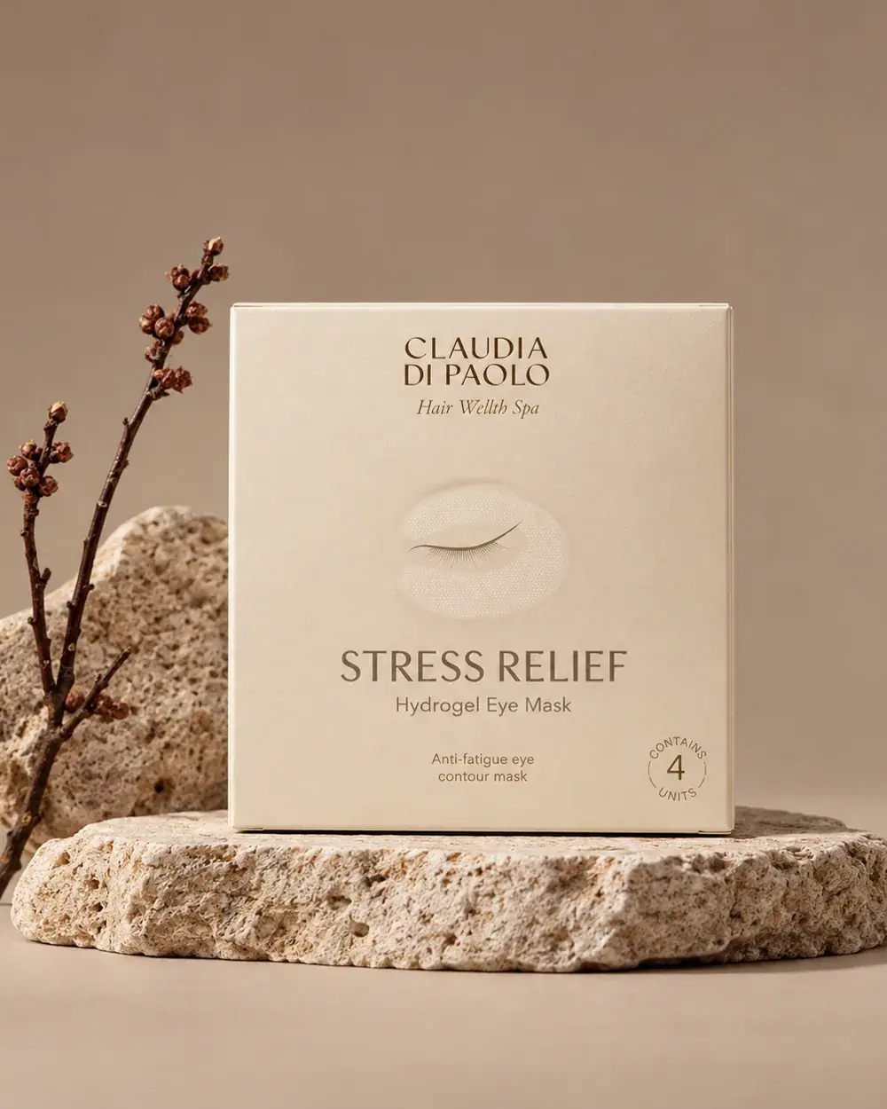 Claudia di Paolo Stress Relief Eye Mask Claudia di Paolo Stress Relief Eye Mask, front view