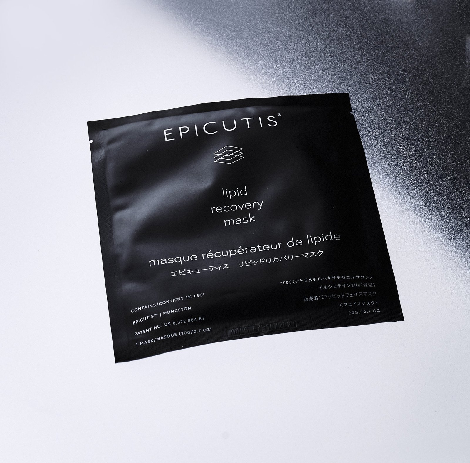 Epicutis Lipid Recovery Mask, detail view
