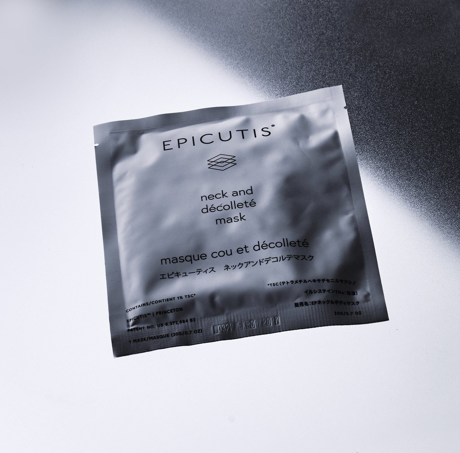 Epicutis Lipid Recovery Mask for Neck + Décolleté, detail view