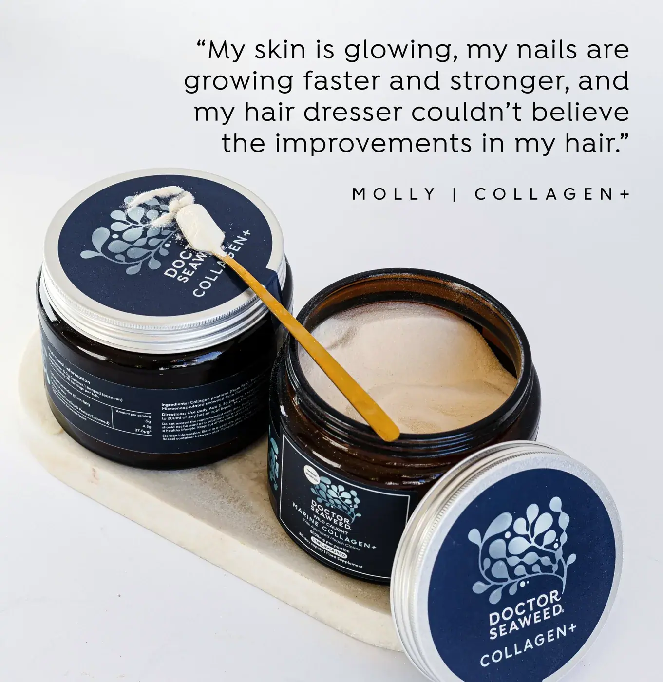 ishga Collagen+, texture view