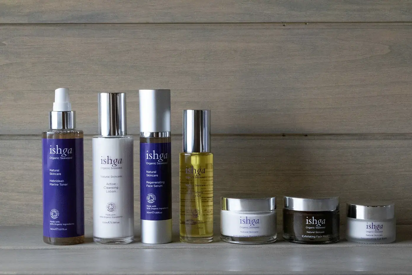 ishga Detoxifying Face Collection, detail view