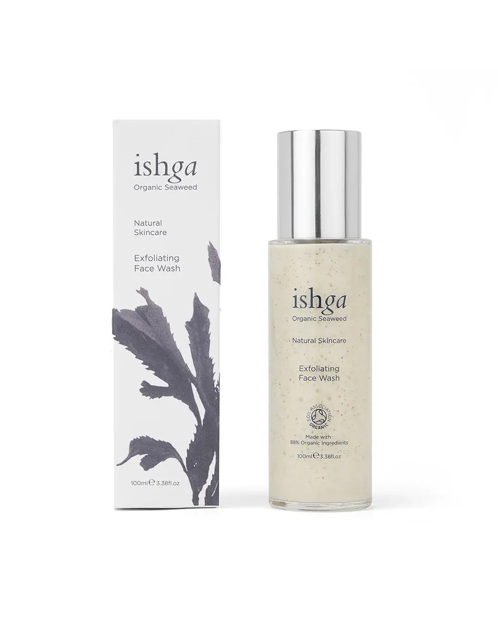 ishga Exfoliating Face Wash 100ml, front view