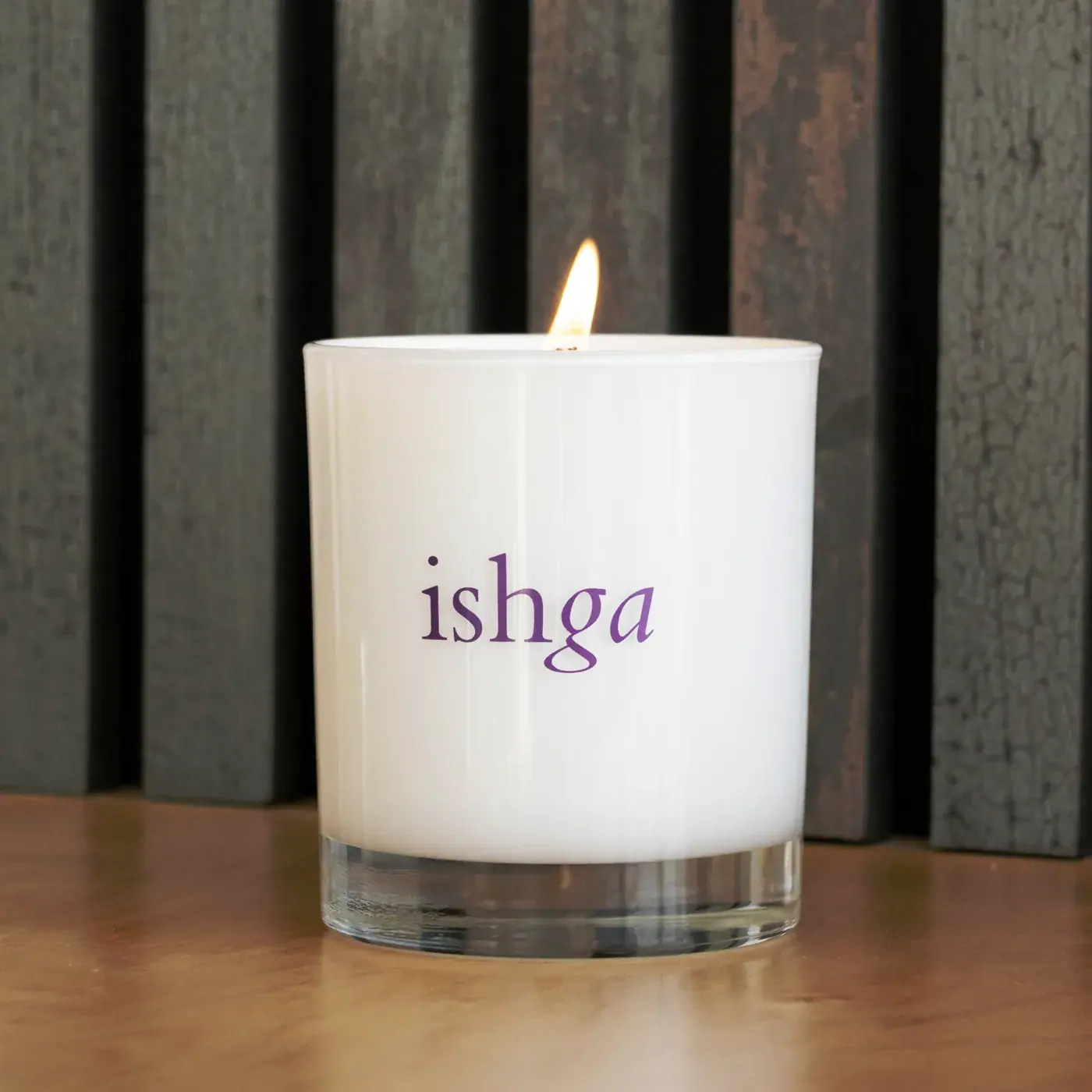 ishga Hebridean Aura Candle 30cl, detail view