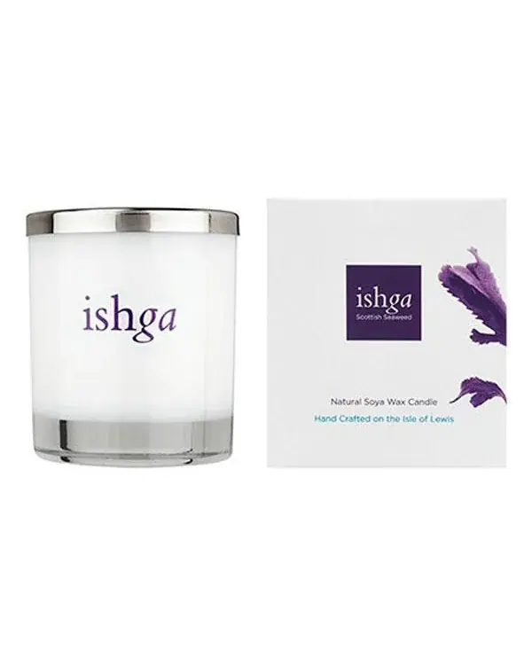 ishga Hebridean Aura Candle 30cl, front view