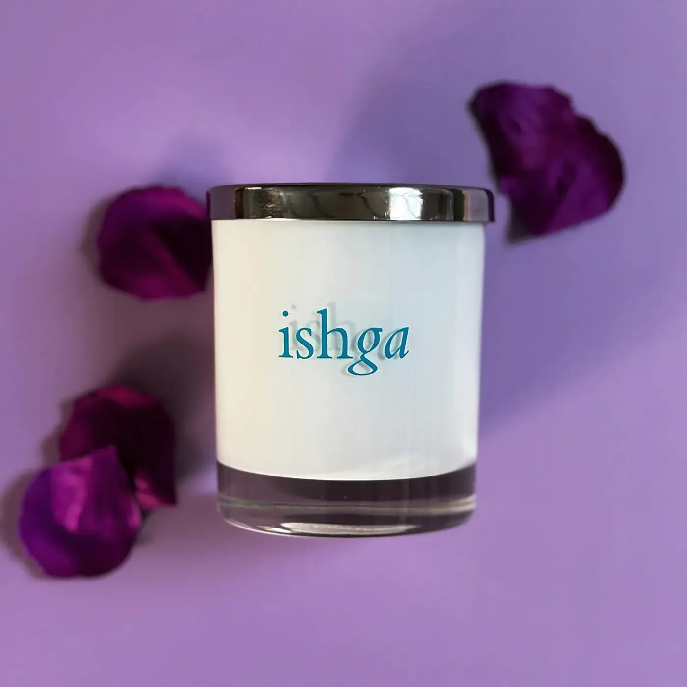 ishga Hebridean Dreams Candle 30cl, texture view