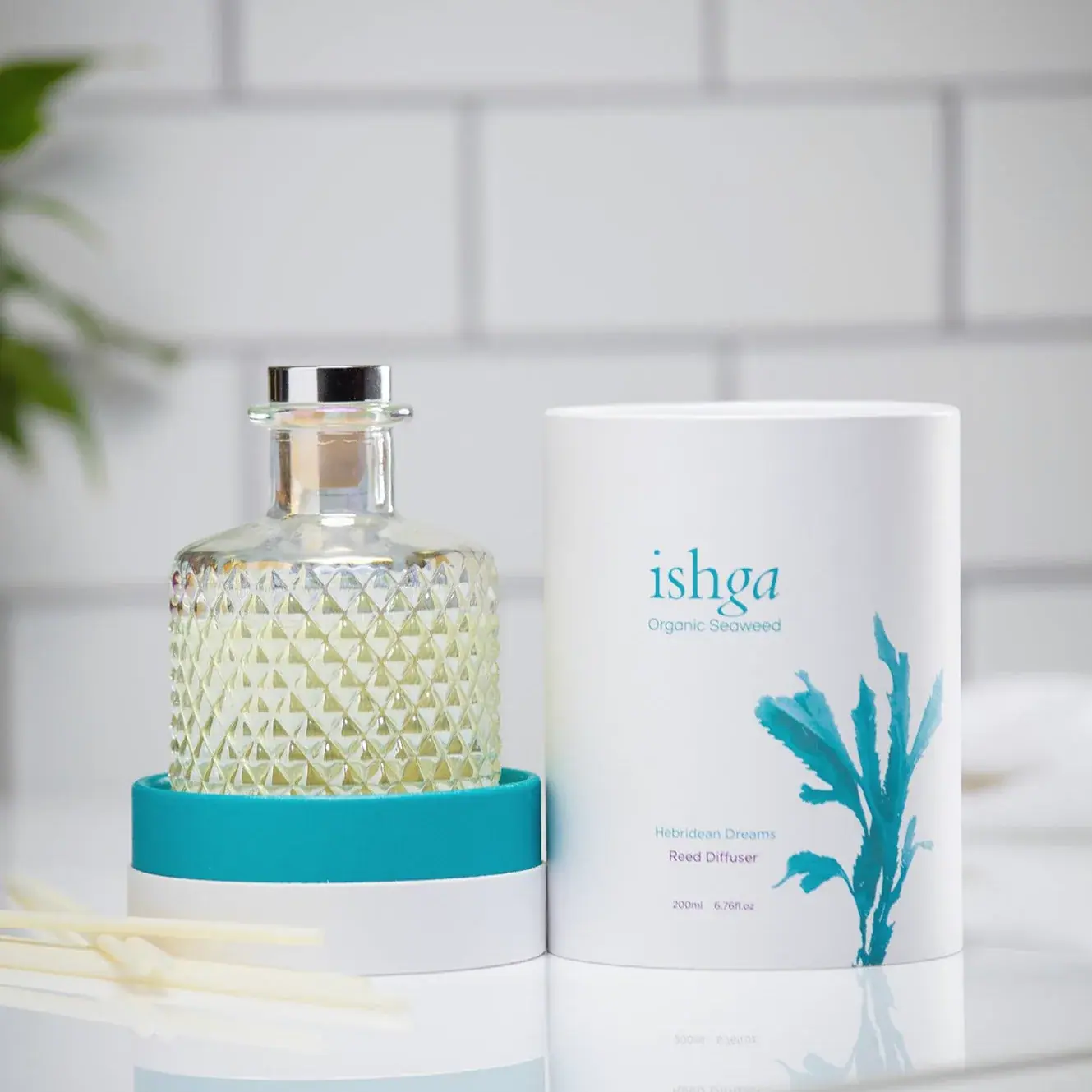 ishga Hebridean Dreams Reed Diffuser 200ml, detail view