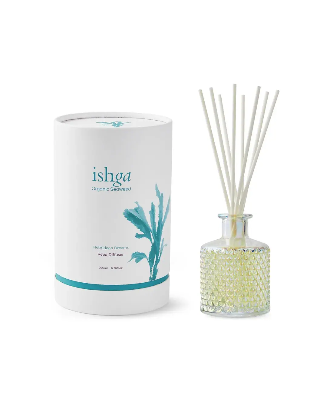 ishga Hebridean Dreams Reed Diffuser 200ml, front view