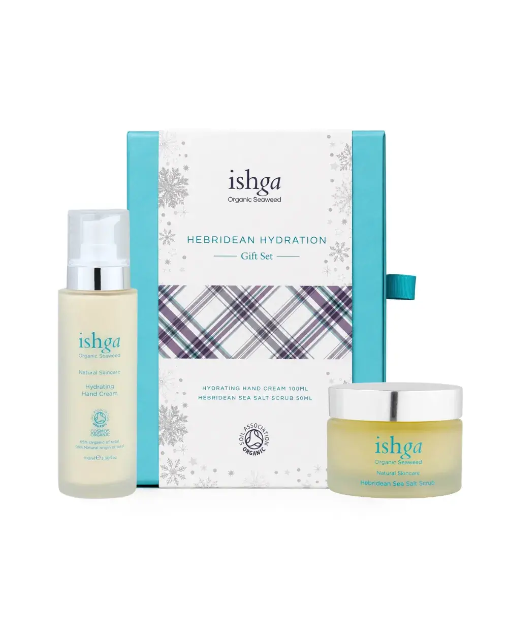 ishga Hebridean Hydration Gift Set, front view