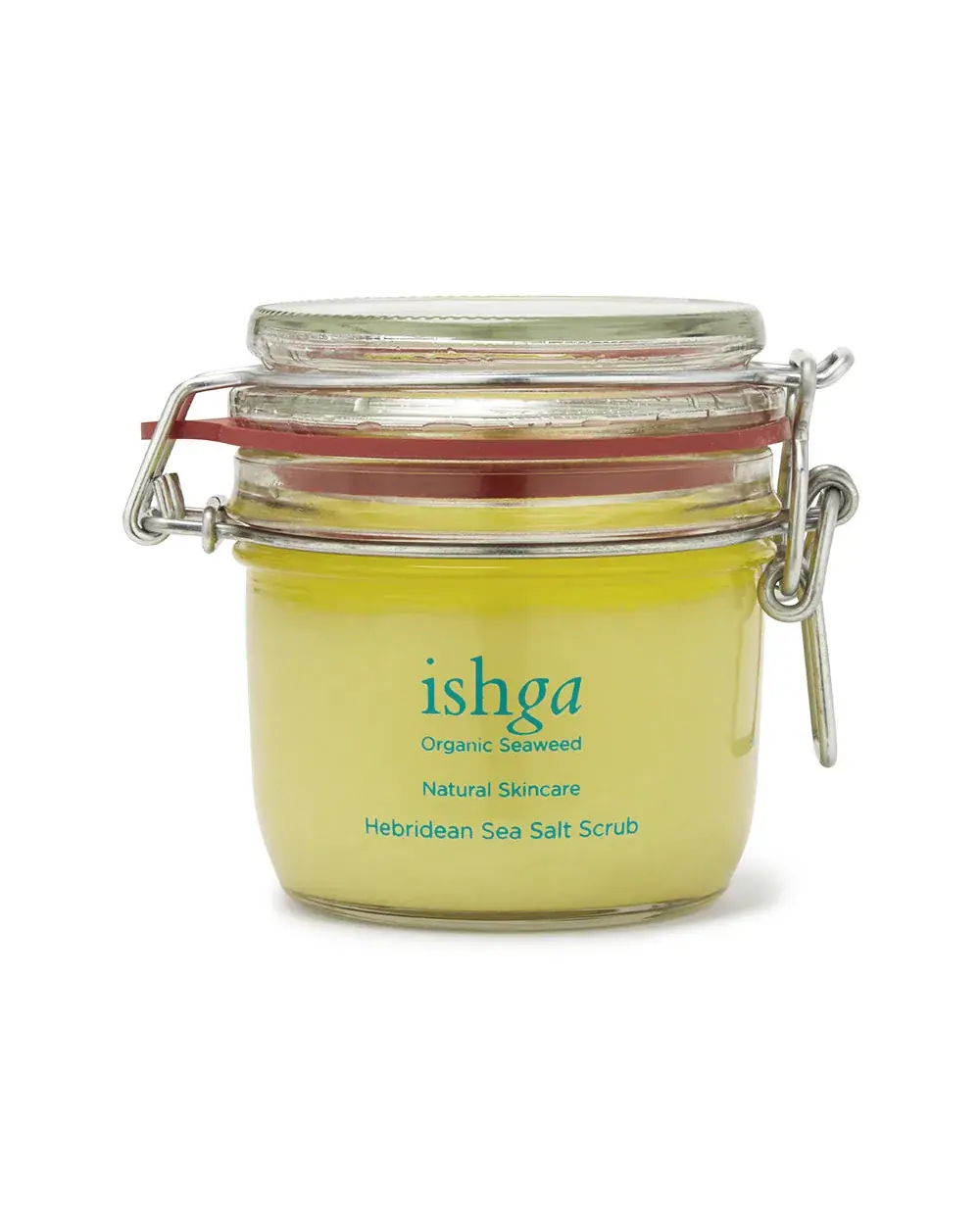 ishga Hebridean Sea Salt Scrub 50ml, front view