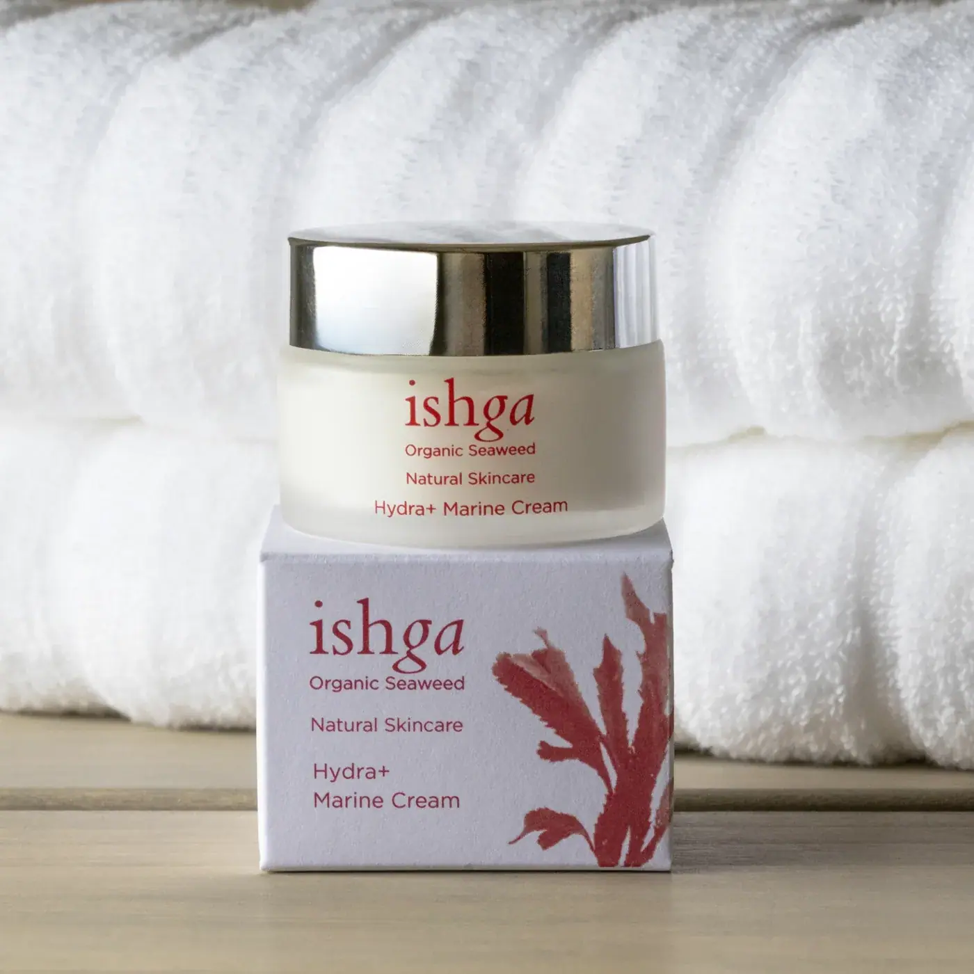 ishga Hydra+ Marine Cream 10ml, texture view