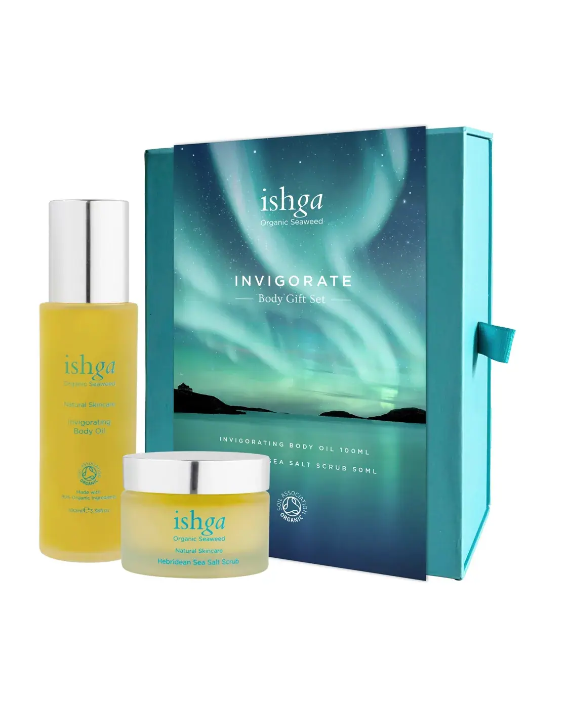 ishga Invigorate Body Spa Gift Set, front view