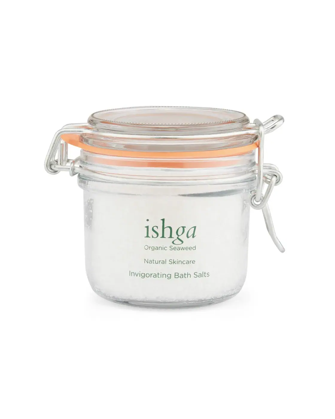 ishga Invigorating Bath Salts 150g, front view