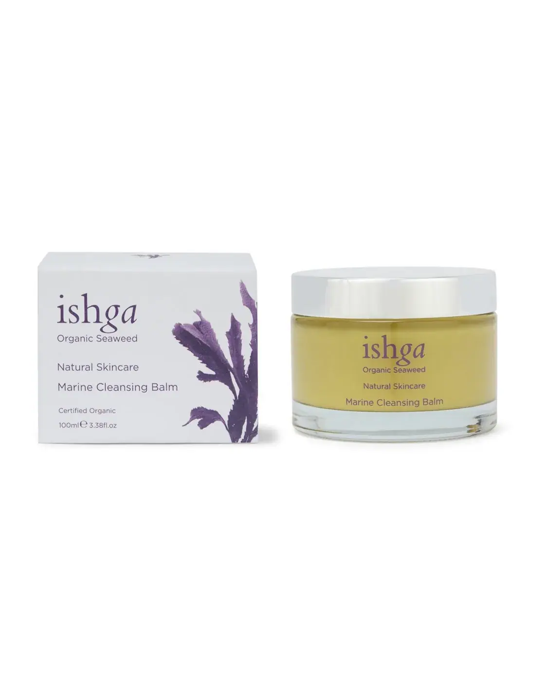 ishga Marine Cleansing Balm 100ml, front view
