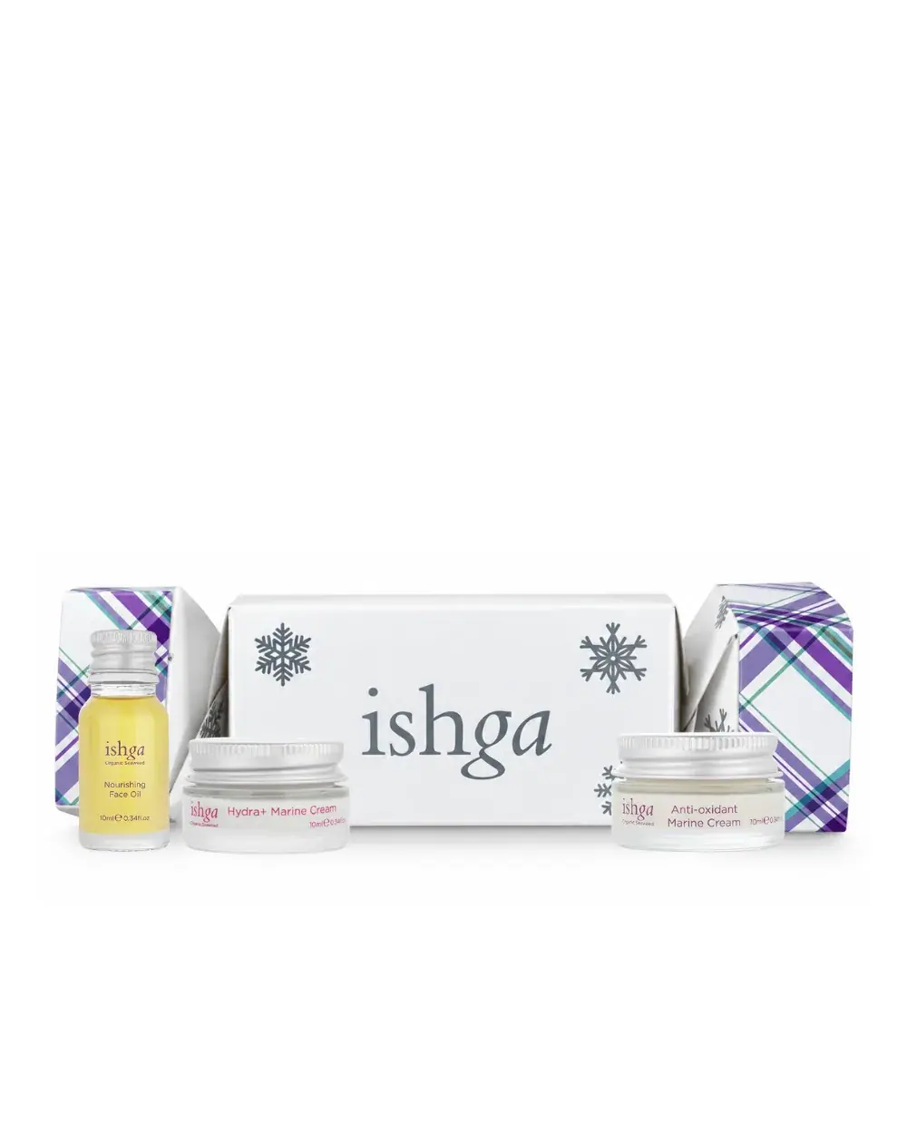 ishga Marine Trio Cracker Gift, front view