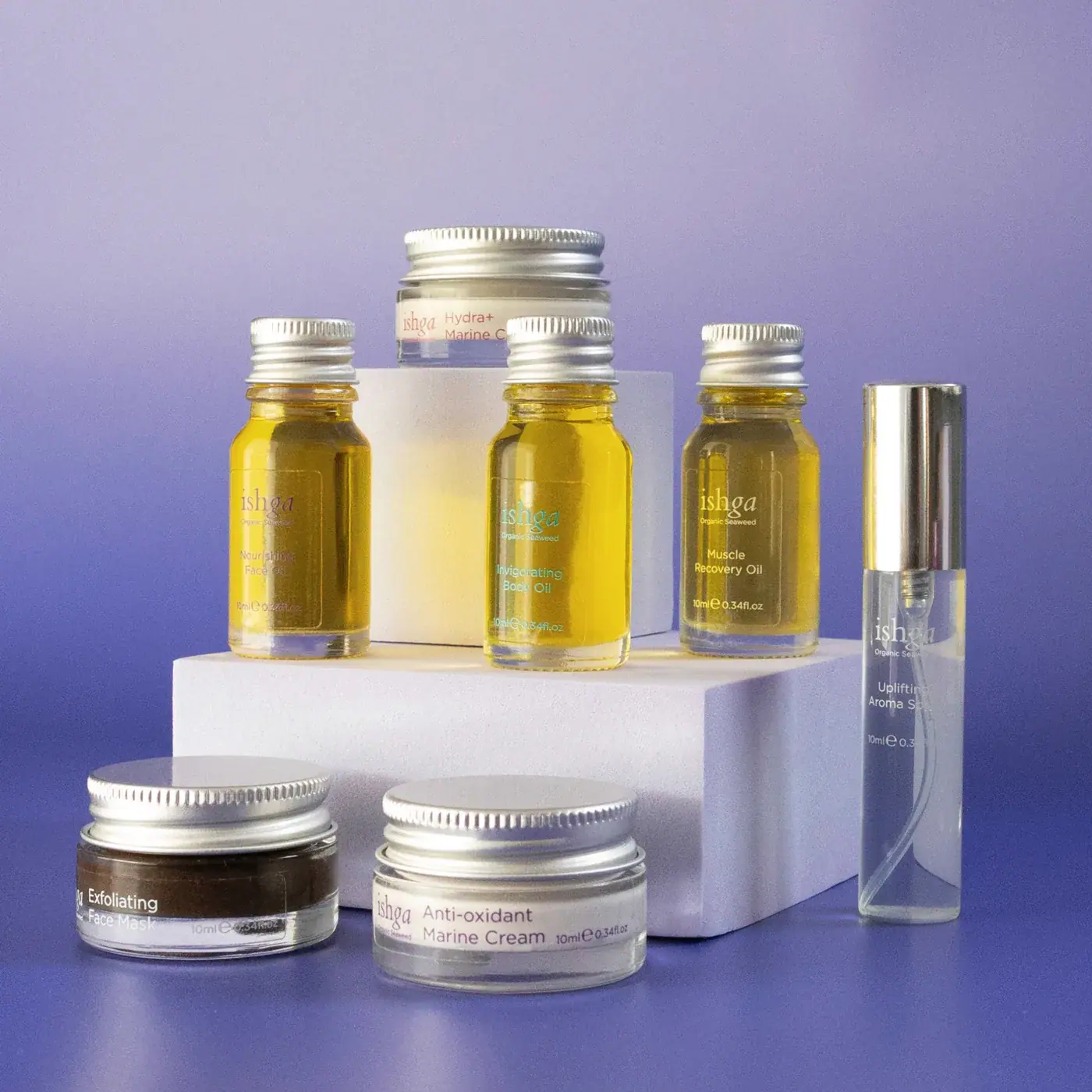 ishga Muscle Recovery Oil 10ml, texture view