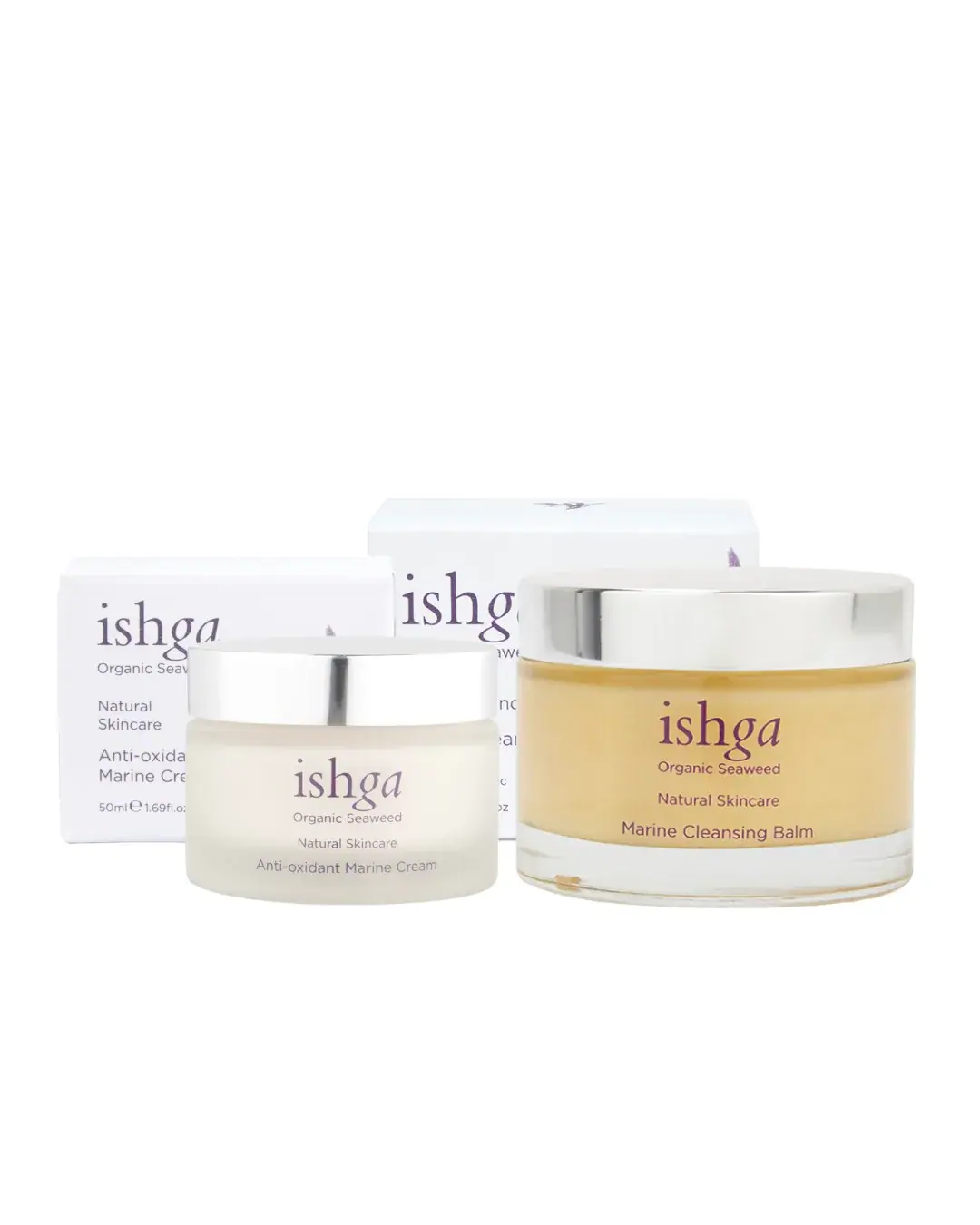ishga Nourish Gift Set, front view