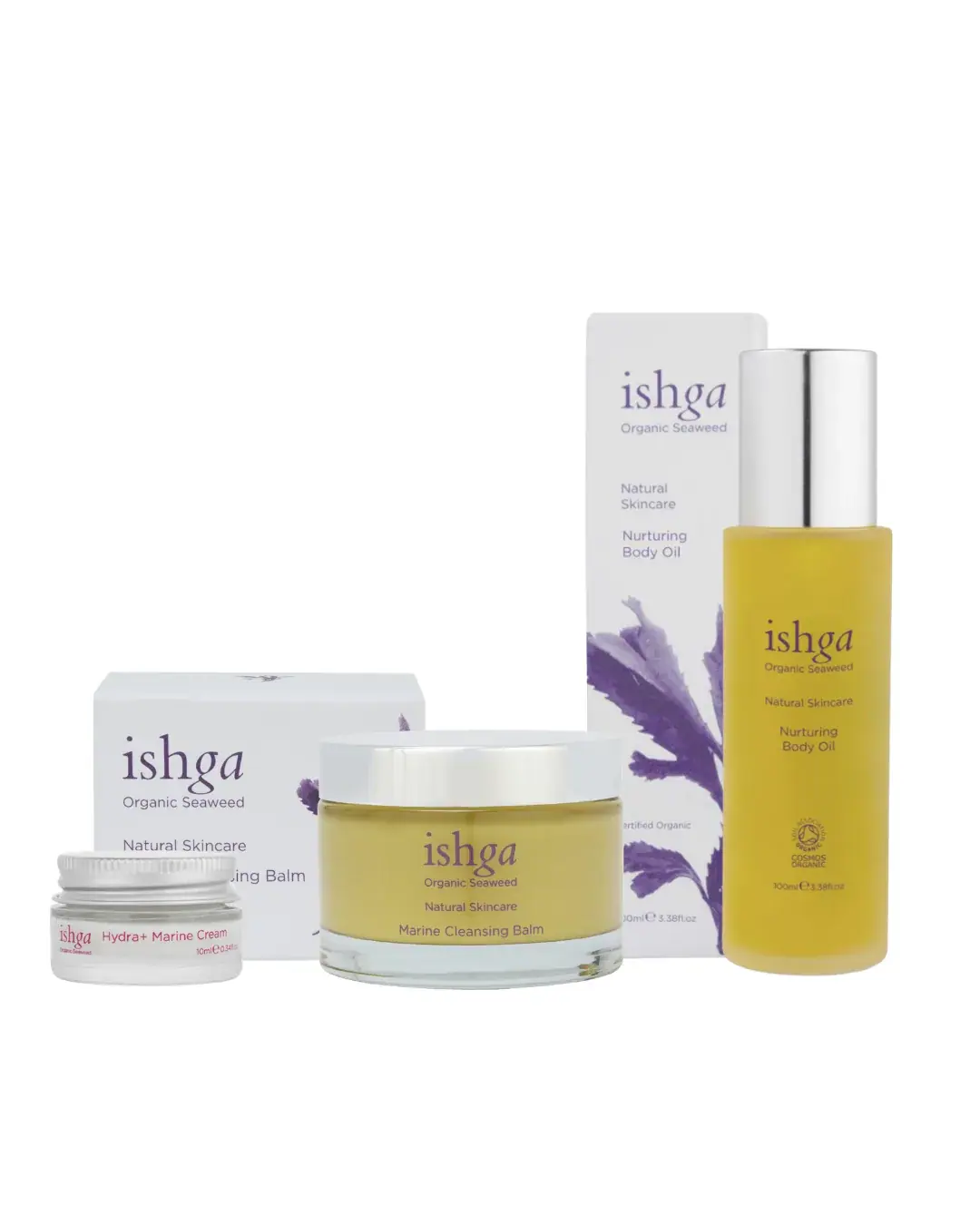 ishga Nurturing Care Gift Set, front view