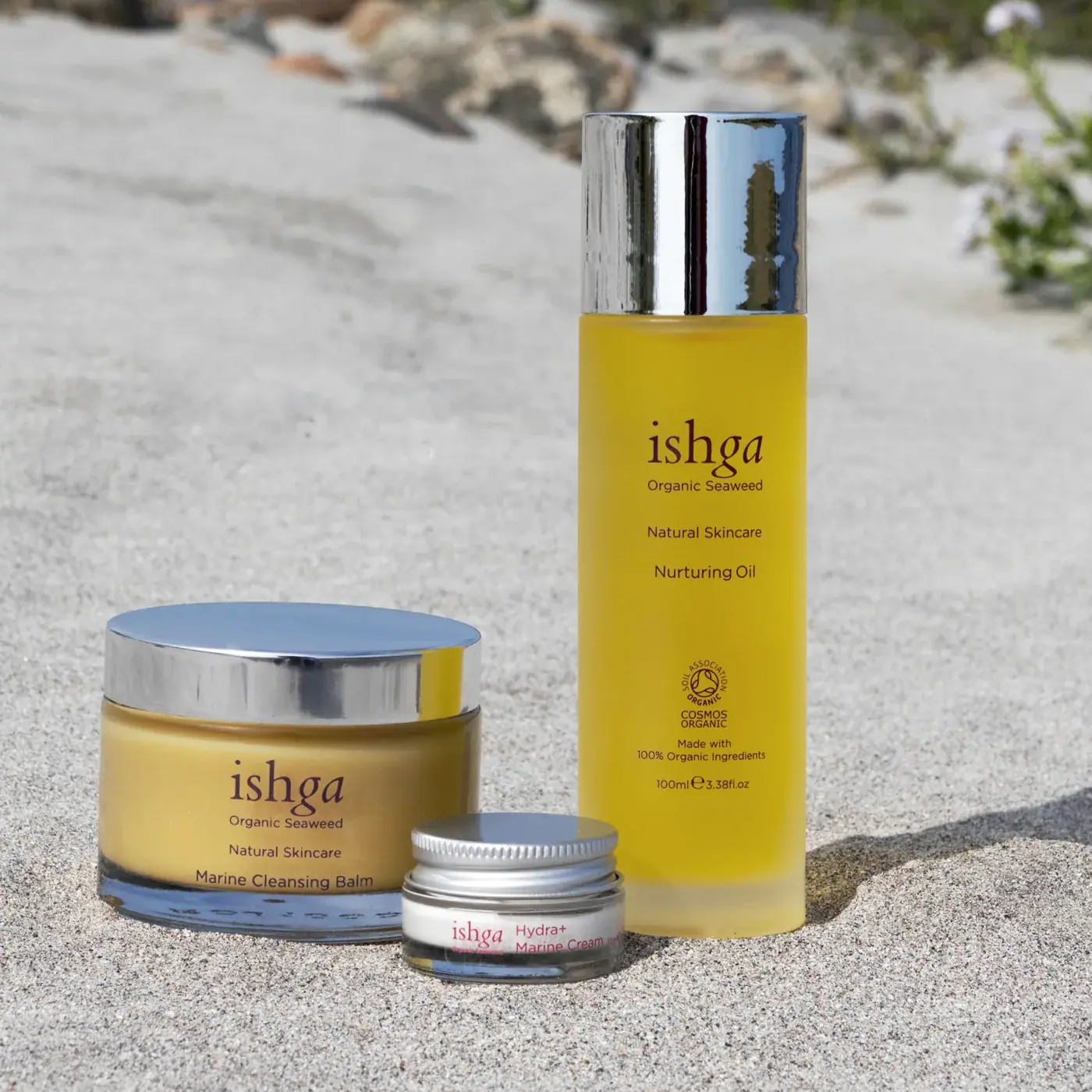ishga Nurturing Care Gift Set, lifestyle view