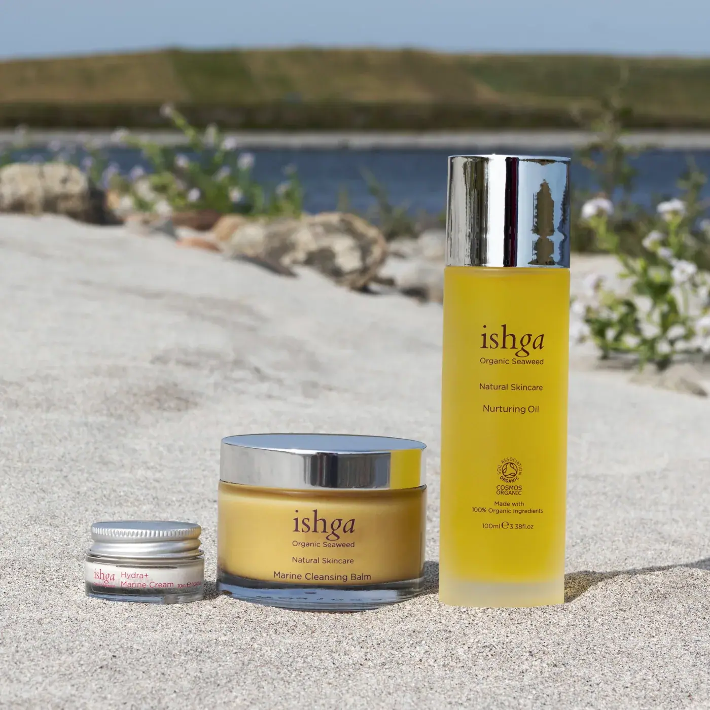 ishga Nurturing Care Gift Set, texture view