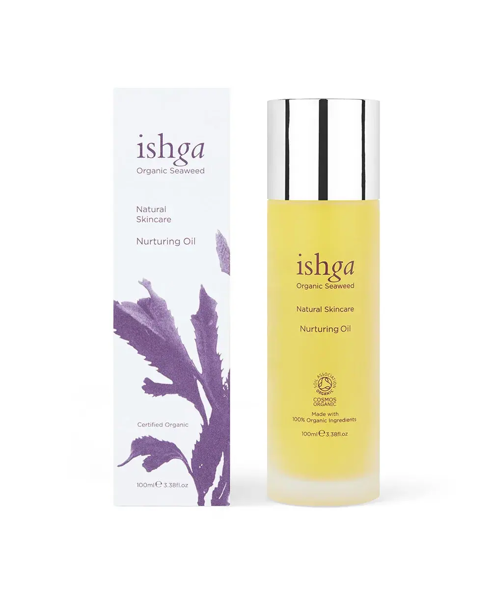 ishga Nurturing Oil 100ml, front view