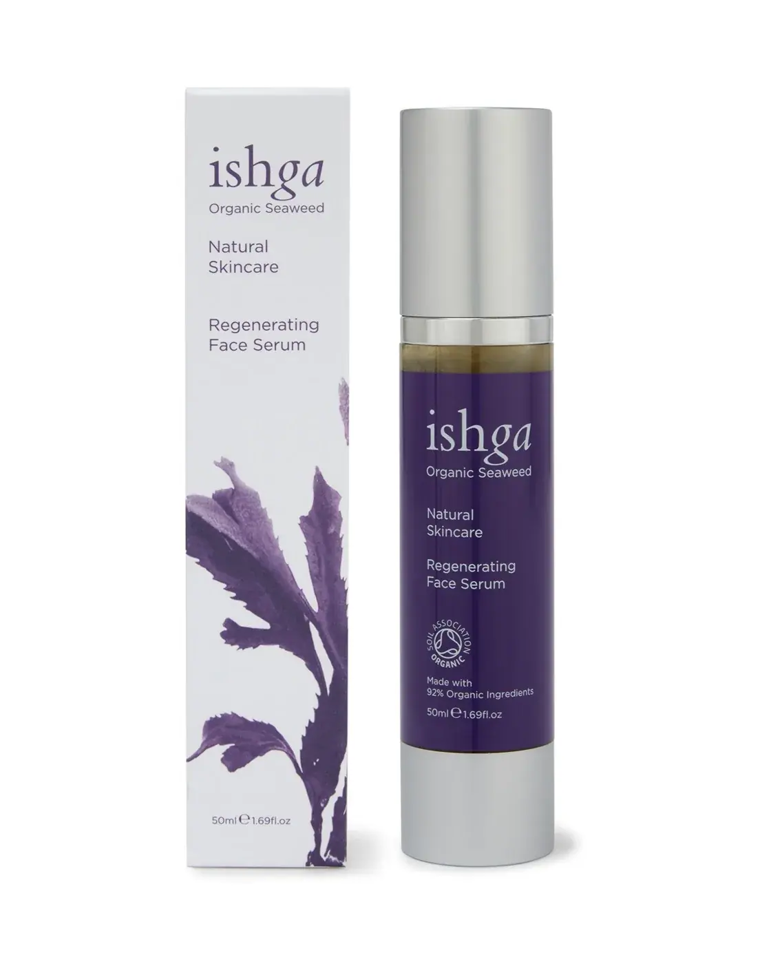 ishga Regenerating Face Serum 50ml, front view