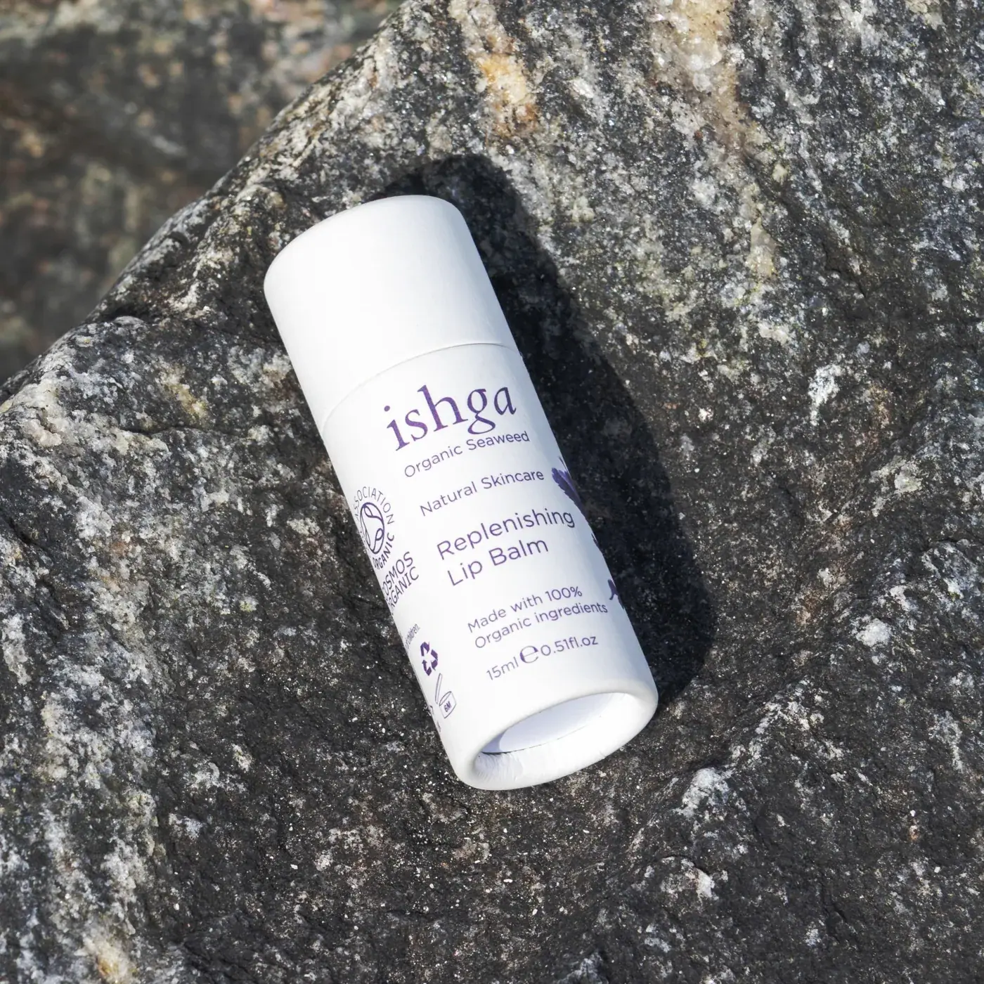 ishga Replenishing Lip Balm 15ml, lifestyle view
