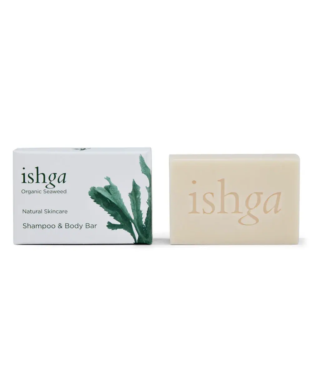 ishga Shampoo & Body Bar 95g, front view