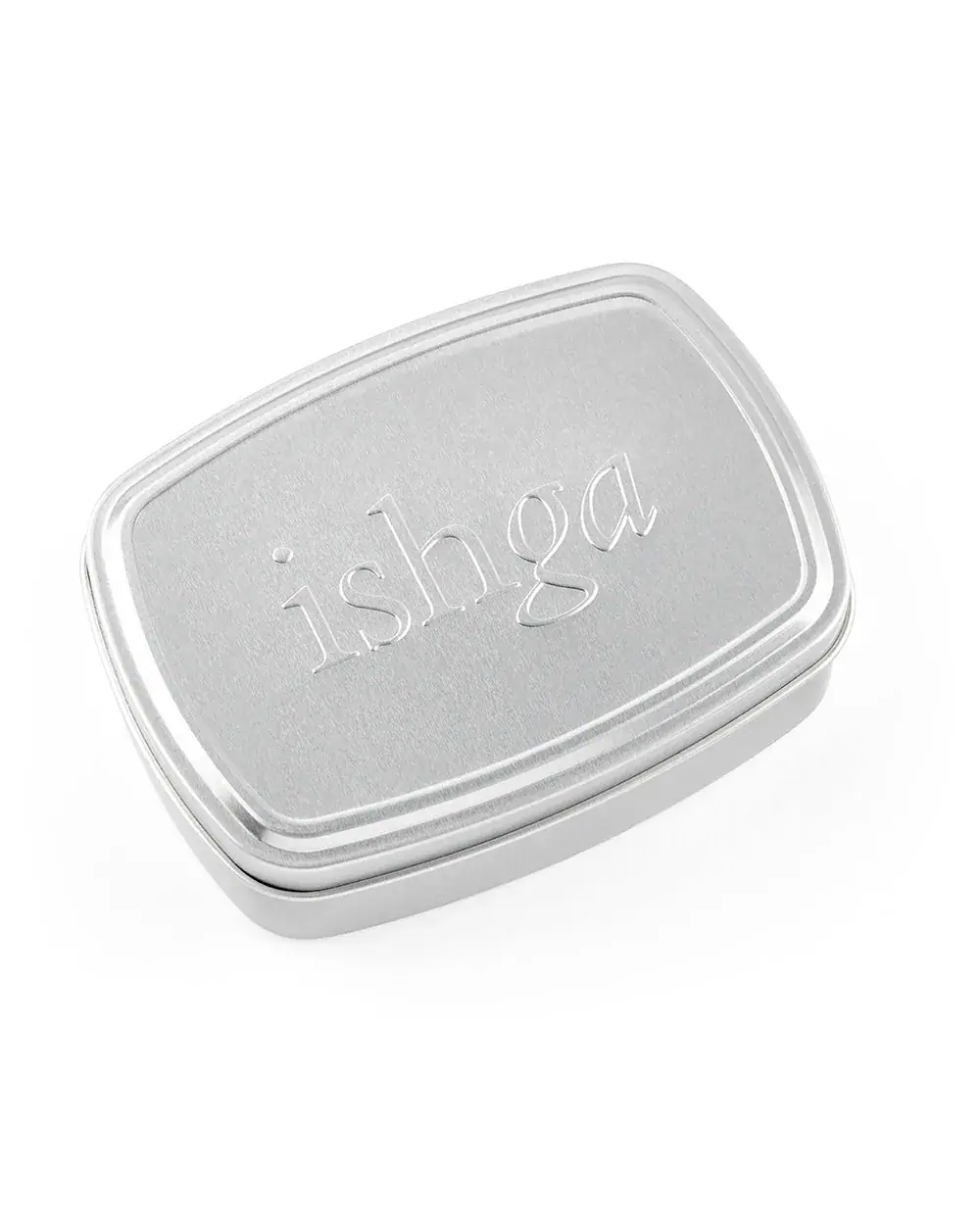 ishga Shampoo & Body Bar Tin, front view