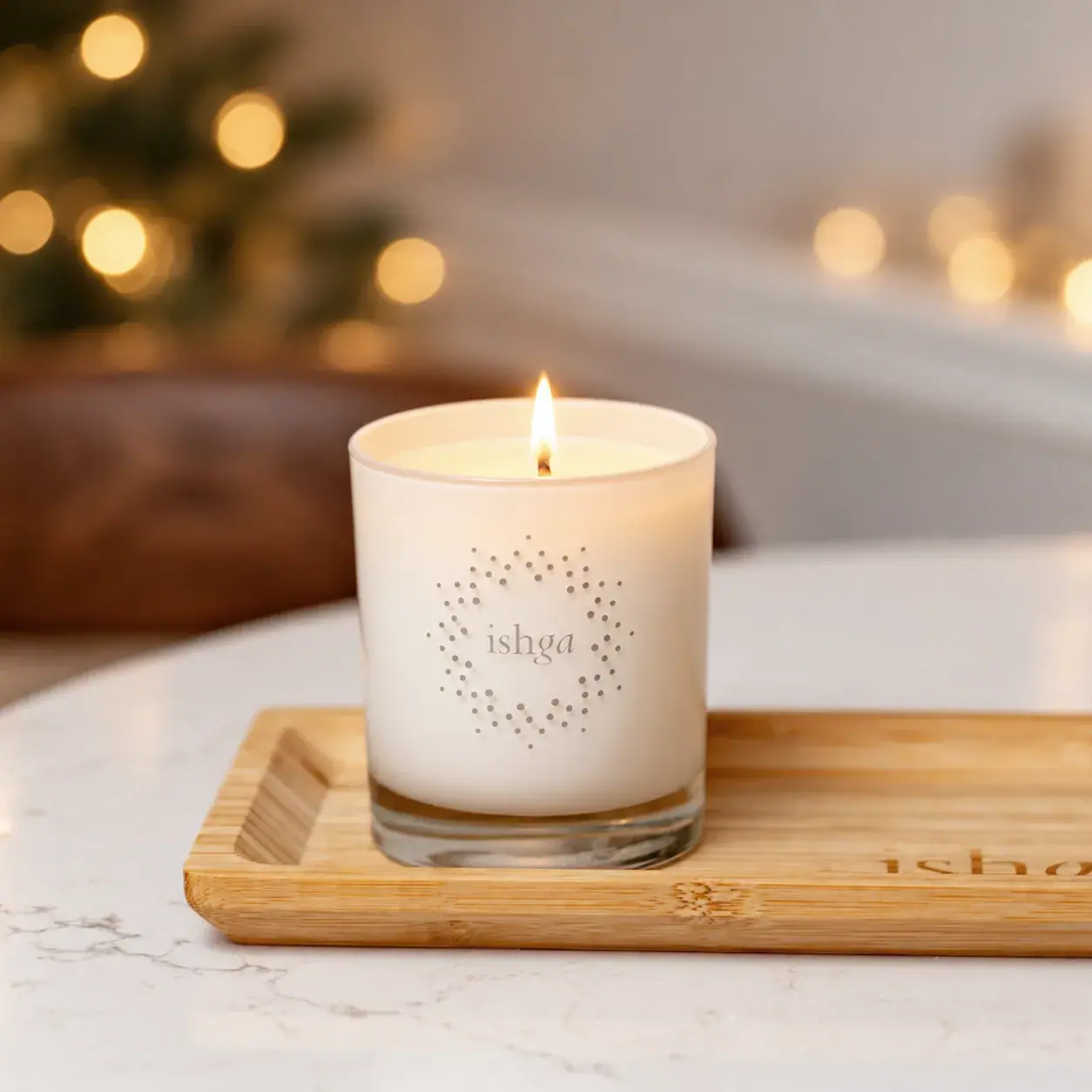 ishga Sonas Candle 30cl, detail view