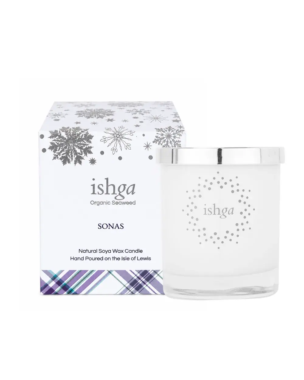 ishga Sonas Candle 30cl, front view