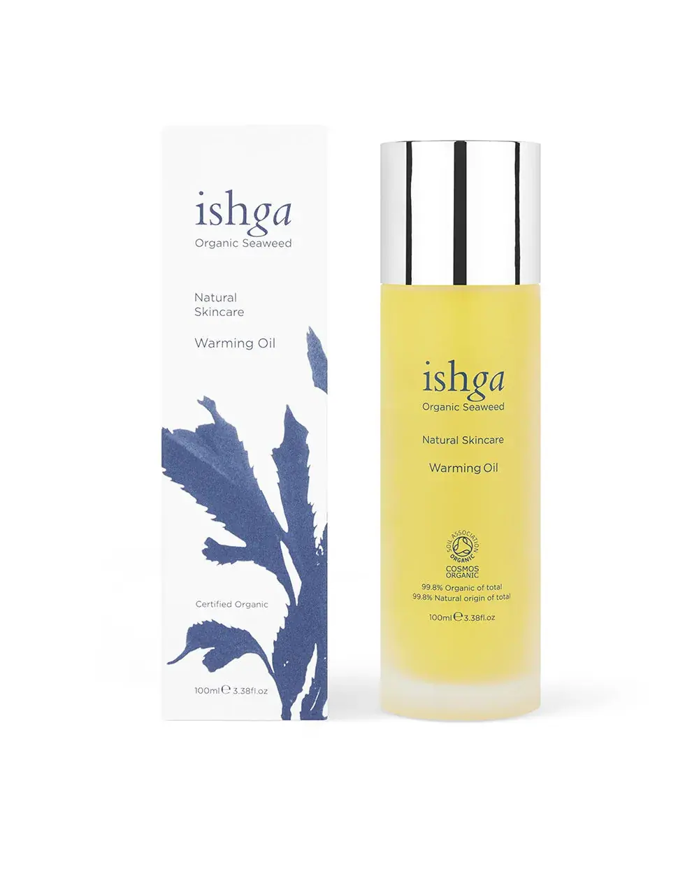 ishga Warming Oil 100ml, front view