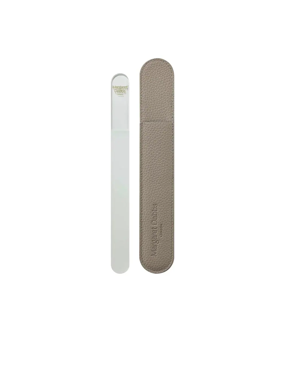 Margaret Dabbs London Crystal Nail File and Cover, front view