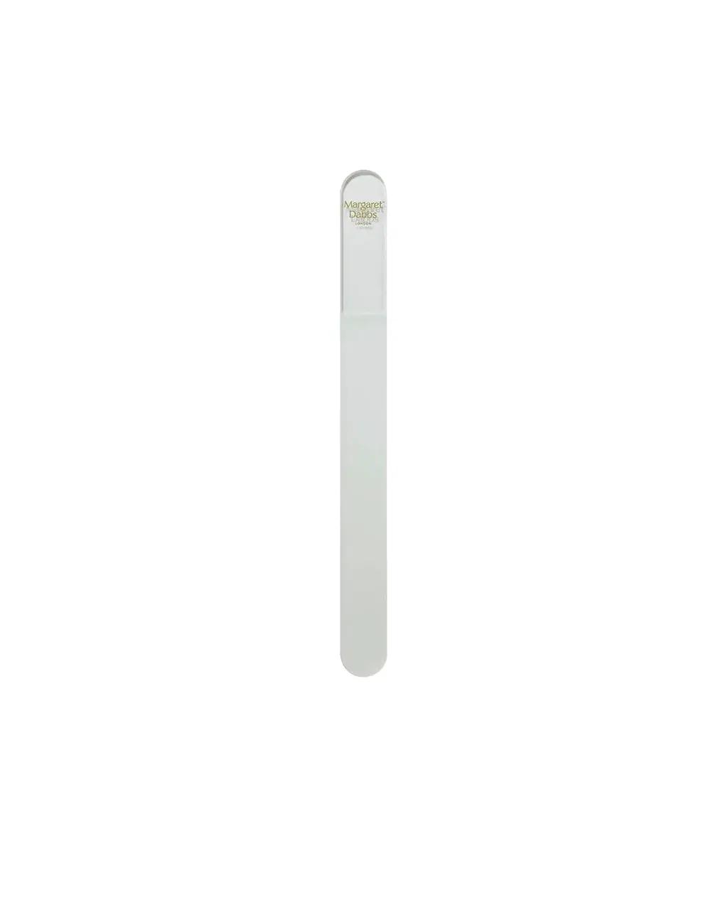 Margaret Dabbs London Crystal Nail File, front view