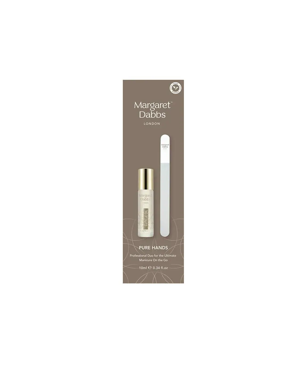 Margaret Dabbs London Duo for the Ultimate Manicure On The Go, front view