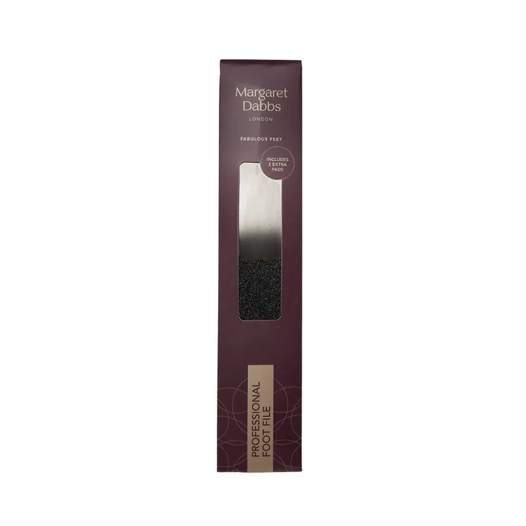 Margaret Dabbs London Foot File & Foot Lotion Duo 200ml, lifestyle view