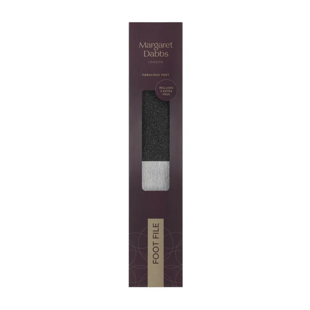 Margaret Dabbs London Foot File with 4 Pads, texture view