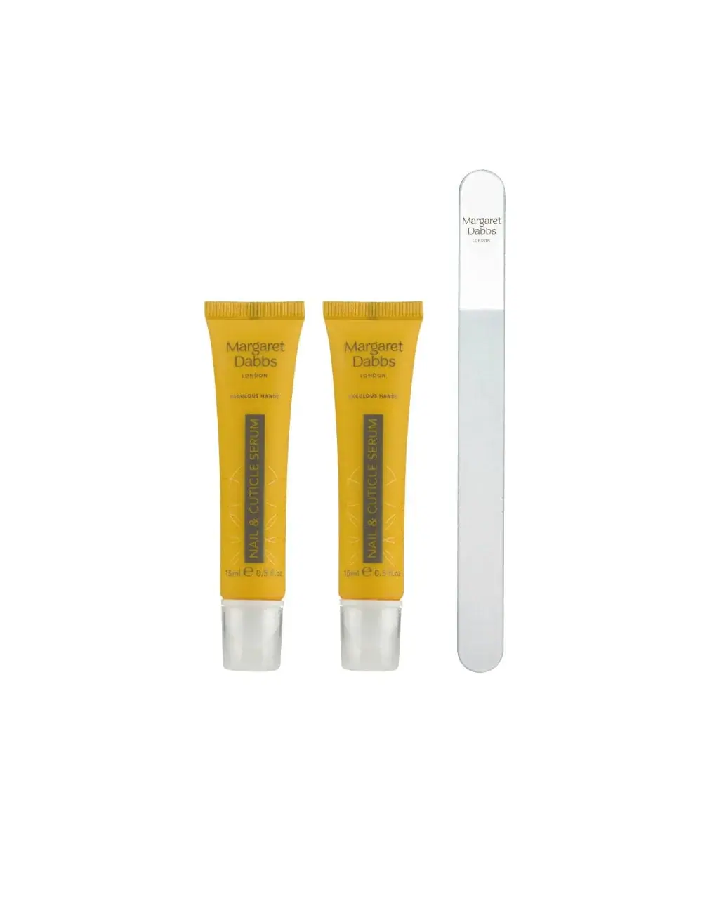 Margaret Dabbs London Healthy, Natural Nails Trio, front view