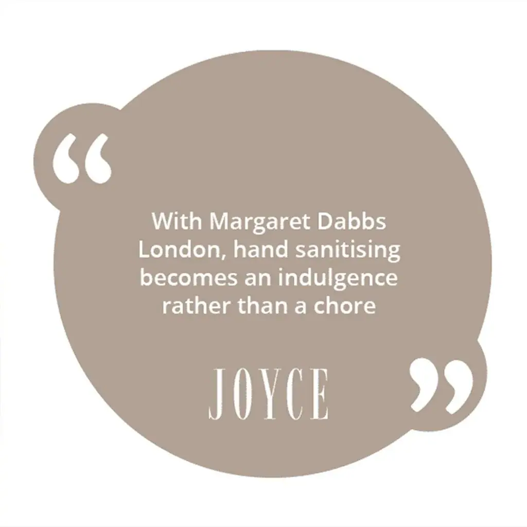 Margaret Dabbs London Hydrating Hand Sanitiser Duo 30ml, texture view
