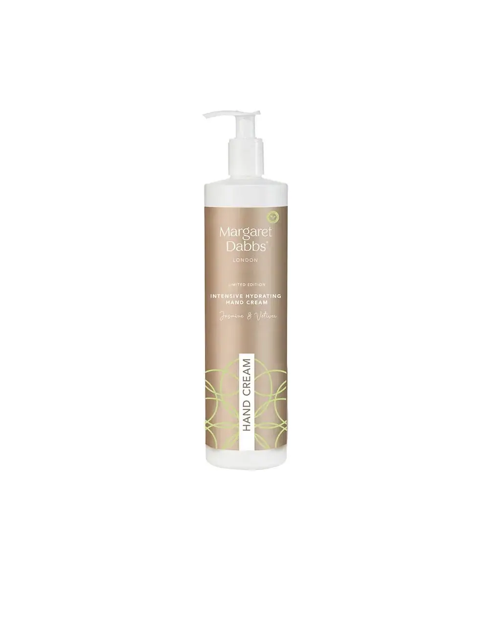 Margaret Dabbs London Intensive Hydrating Cream with Jasmine & Vetiver 600ml, front view