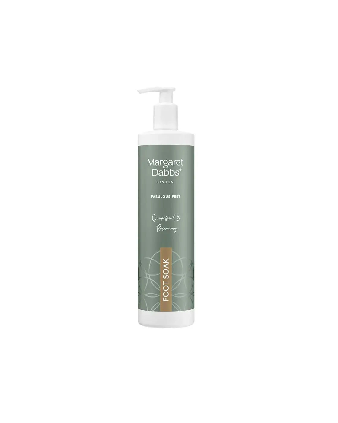 Margaret Dabbs London Limited Edition Foot Soak with Grapefruit and Rosemary 600ml, front view