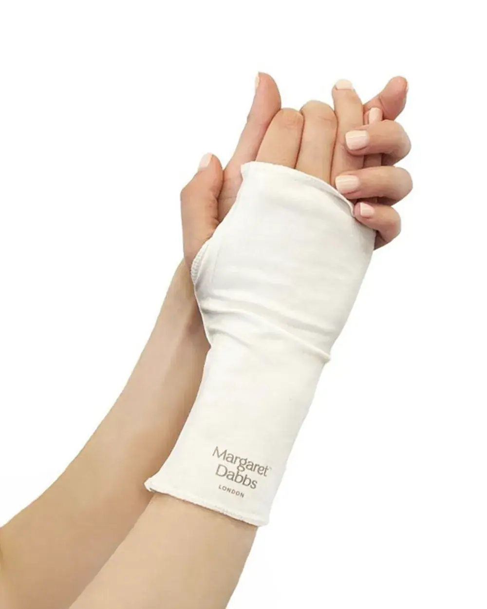 Margaret Dabbs London Luxury Treatment Gloves, front view