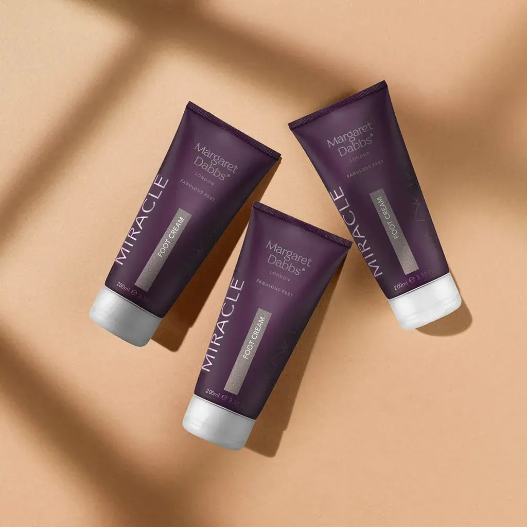 Margaret Dabbs London Miracle Foot Cream 45ml, texture view