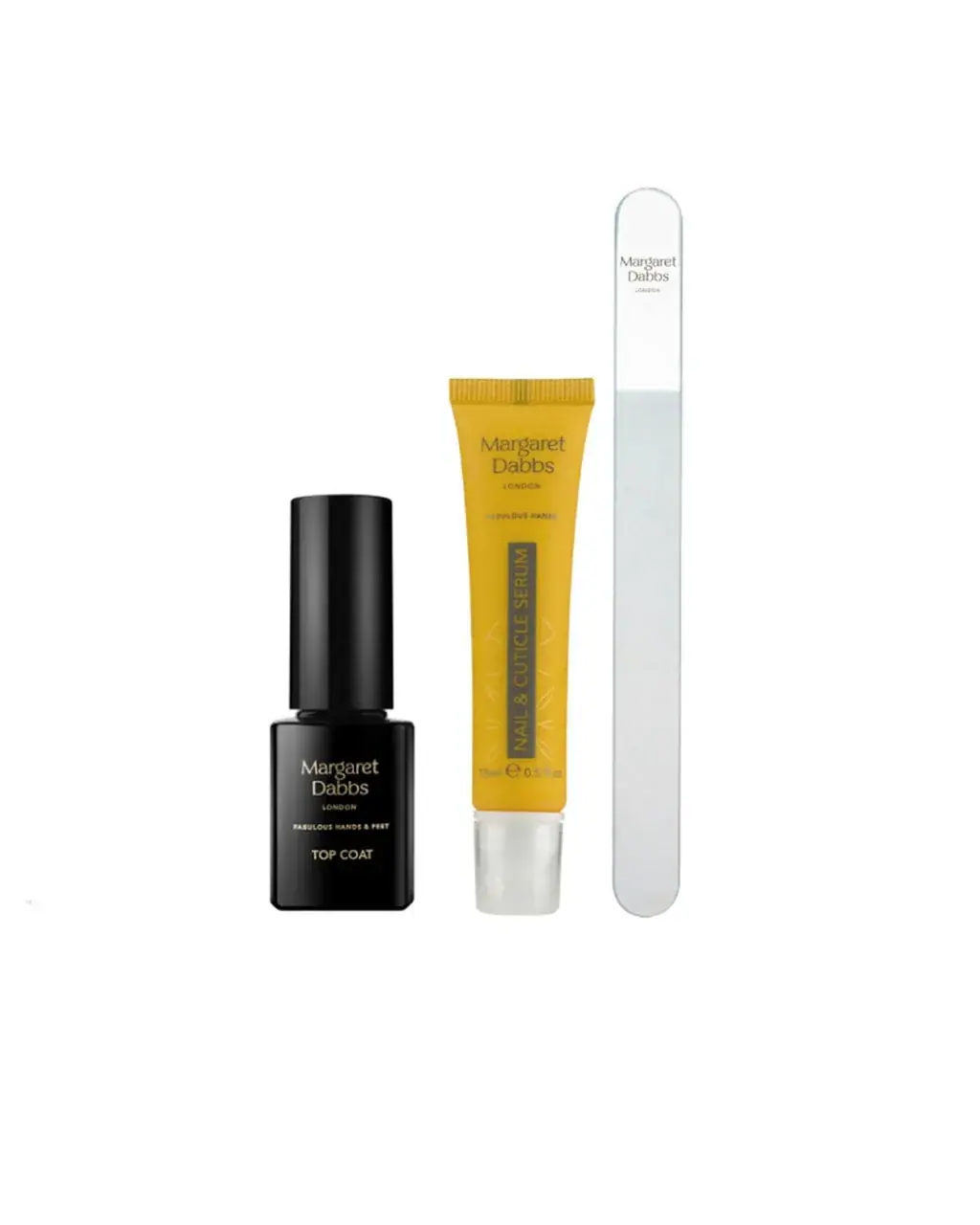 Margaret Dabbs London Nail & Cuticle Trio, front view